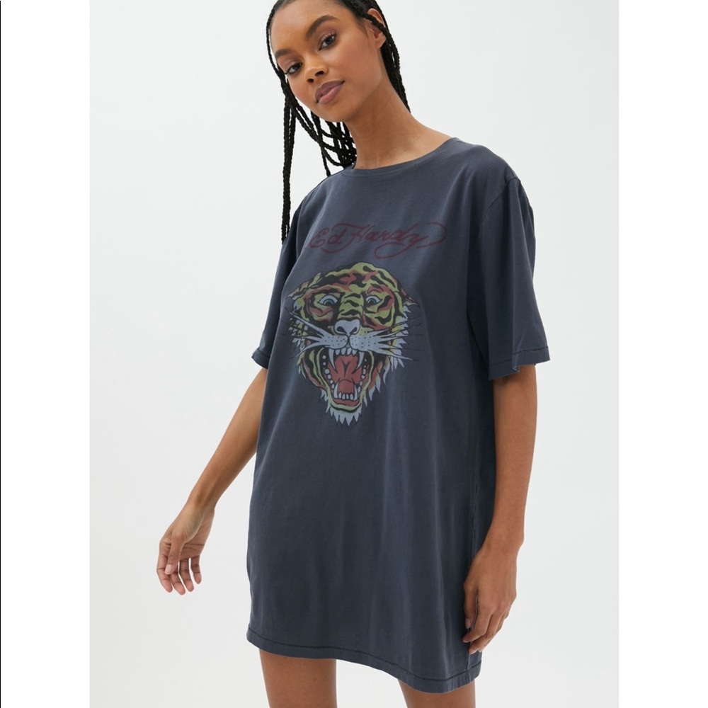 Urban outfitters Ed hardy archive t shirt dress